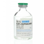 Bupivacaine 0.25% 50ml MDV